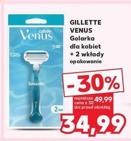 Maszynka do golenia + 2 wkłady Gillette venus classic promocja w Kaufland