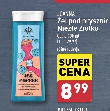 Żel pod prysznic ice coffee NIEZŁE ZIÓŁKO promocja