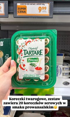 Koreczki  twarogowe L'Apéritif Provence 20 szt. promocja w Biedronka