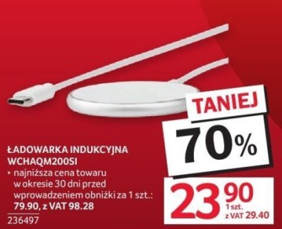 Ładowarka indukcyjna WCHAQM200SI promocja w Selgros