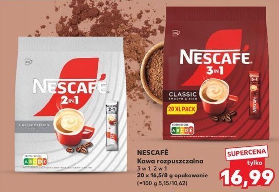 Kawa Nescafe 2in1 classic promocja w Kaufland