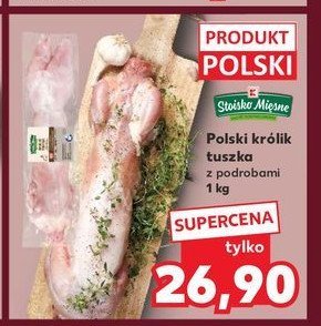 Królik z podrobami polska Stoisko mięsne promocja