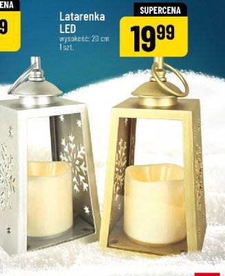 Latarenka LED wys. 20 cm promocja w POLOmarket