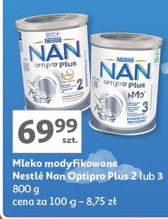 Mleko 3 Nestle nan optipro plus hm-o promocja