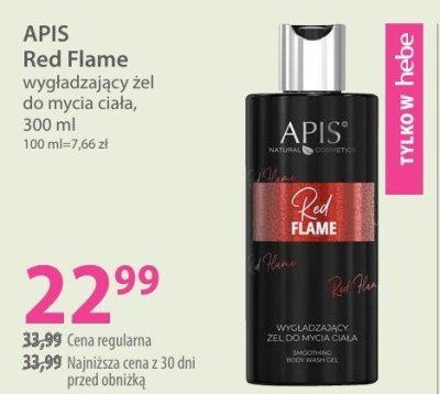 Żel do mycia ciała APIS Red Flame wygładzający żel do mycia ciała promocja w Hebe