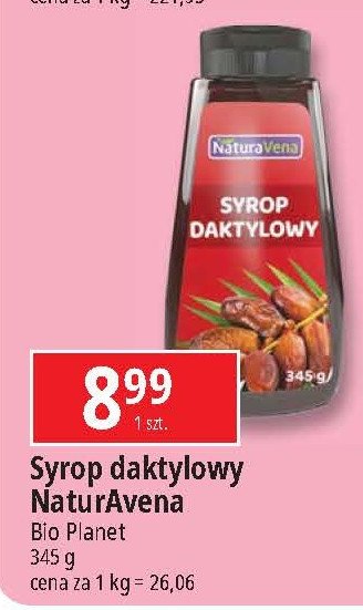 Syrop daktylowy Naturavena promocja