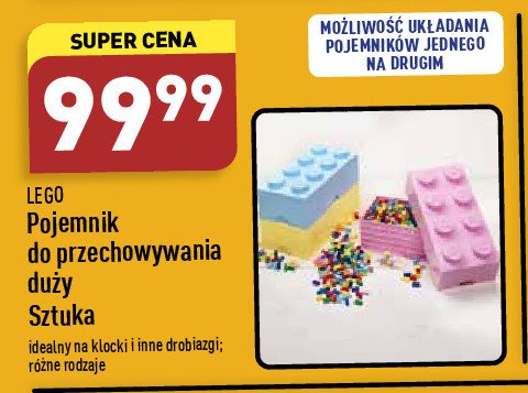 Pojemnik duży Lego promocja