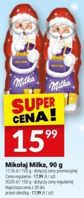 Mikołaj Milka, 90 g promocja w Twój Market