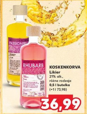 Likier Koskenkorva passionfruit promocja