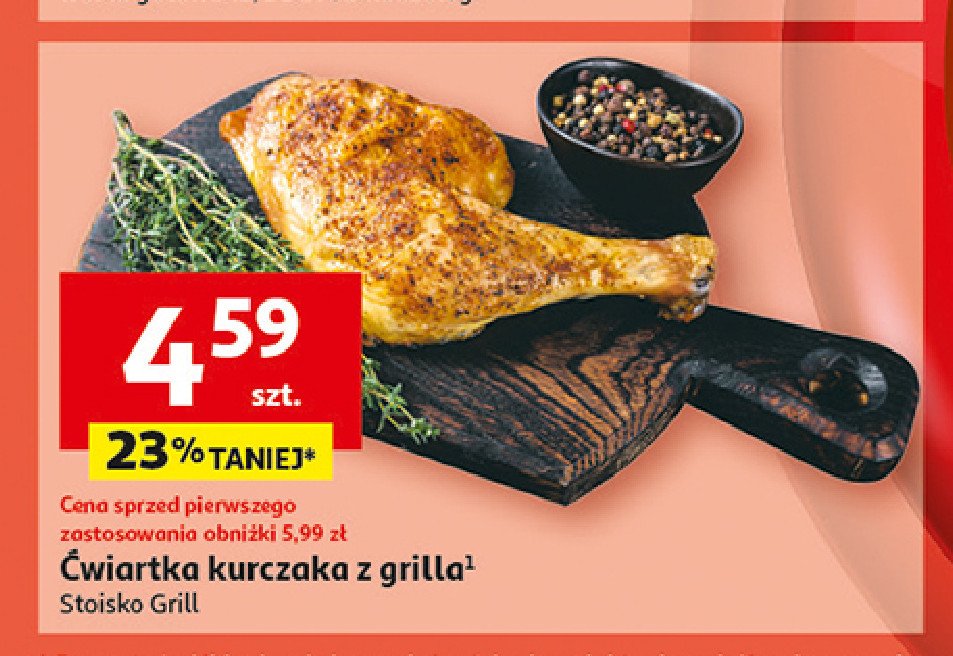 Ćwiartka z grilla promocja