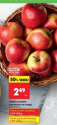Jab艂ko promocja w Biedronka