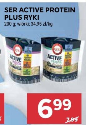 Ser ACTIVE PROTEIN PLUS RYKI 200g promocja w Stokrotka