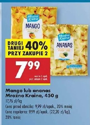 Ananas Mroźna kraina promocja