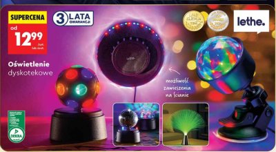 Oświetlenie dyskotekowe lethe. promocja w Biedronka