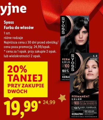 Farba do włosów  promocja w Lidl