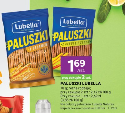 Paluszki z sezamem i cebulą, różne rodzaje promocja w Stokrotka