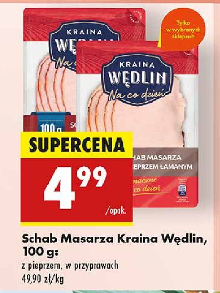 Schab w przyprawach Kraina wędlin promocja