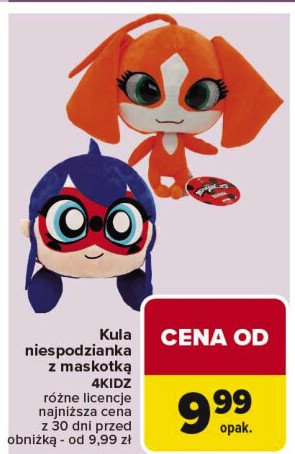 Kula niespodzianka miraculous biedronka 4kidz promocja w Carrefour Market