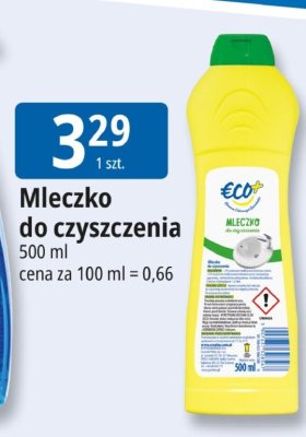 Mleczko do czyszczenia Eco promocja w Leclerc