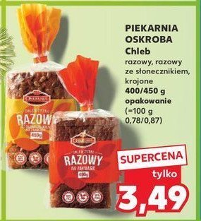 Chleb razowy Oskroba promocja