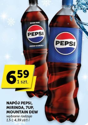 Napój Pepsi, Mirinda, 7Up, Mountain Dew promocja w ABC