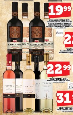 Wino Portada 0,75l wybrany asortyment 12% / 12,5% promocja w TOPAZ