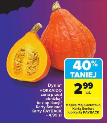 Dynia promocja w Carrefour