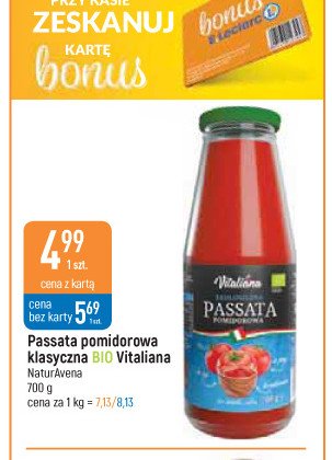 Passata pomidorowa Vitaliana promocja