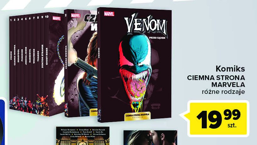 Komiks ciemna strona marvela - daredevil ciemne noce promocja
