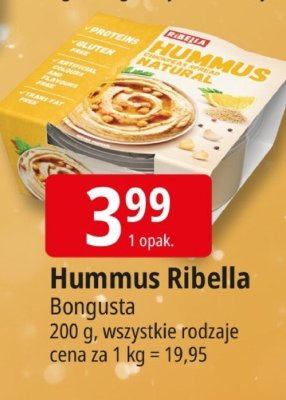 Hummus Ribella Bongusta promocja w Leclerc
