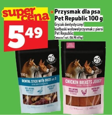 Przysmak dla psa Pet Republic 100g promocja w TOPAZ