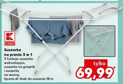 Suszarka 3w1 K-classic promocja w Kaufland