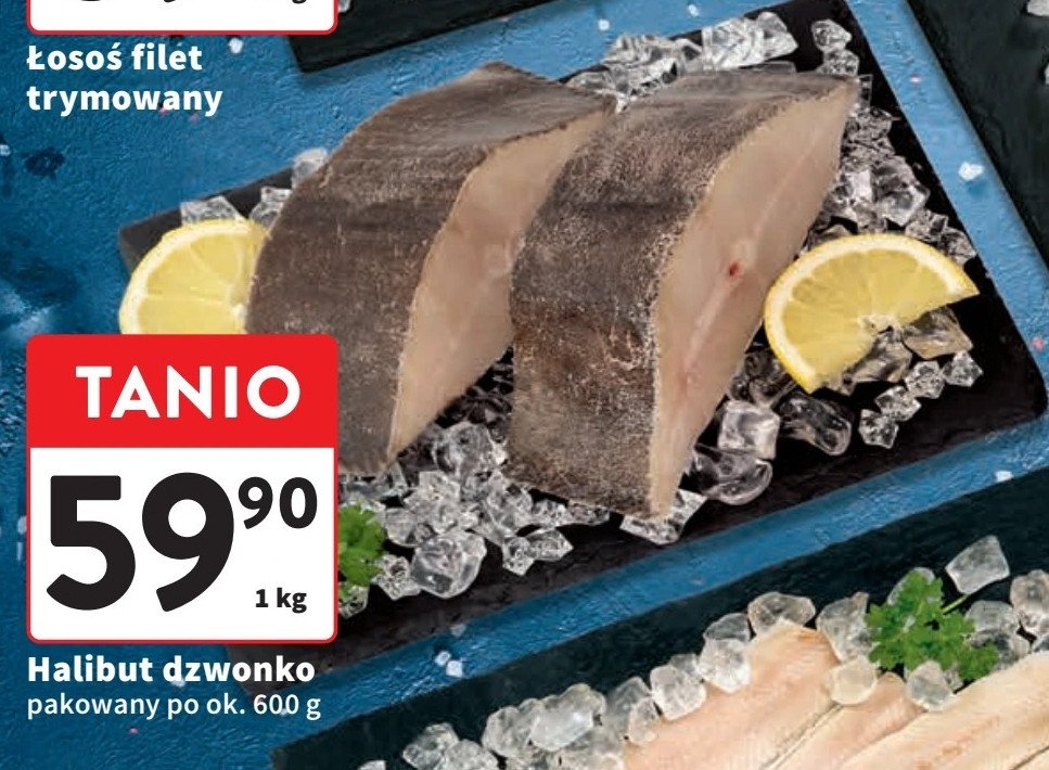 Halibut dzwonko promocja w Intermarche