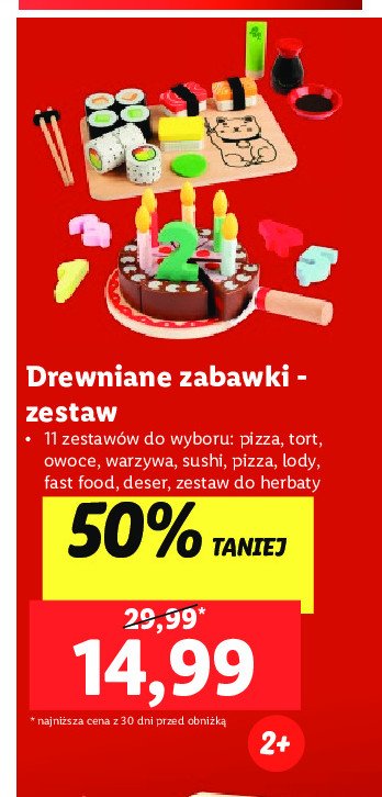 Zestaw do zabawy plastelin膮 - lody Playtive promocja