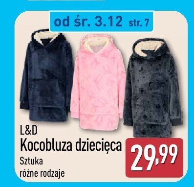 Kocobluza dziecięca różne rodzaje promocja w Aldi