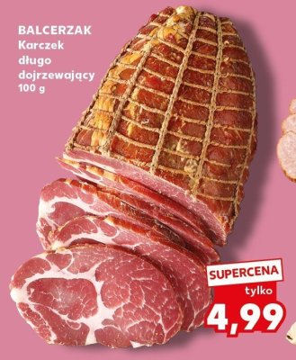 Karczek długo dojrzewający BALCERZAK 100 g promocja w Kaufland