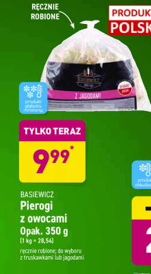 Pierogi dla dzieci z jagodami Basiewicz promocja