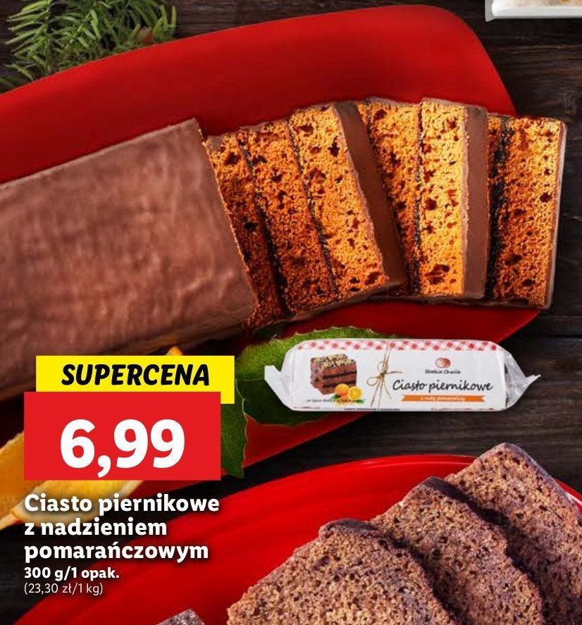 Ciasto piernikowe z nutą pomarańczową promocja