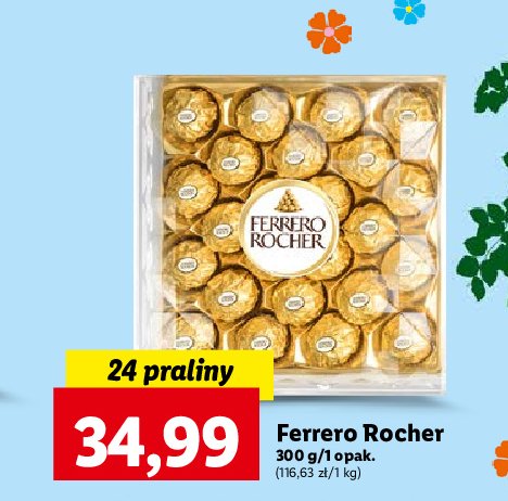 Bombonierka diamente Ferrero rocher promocja