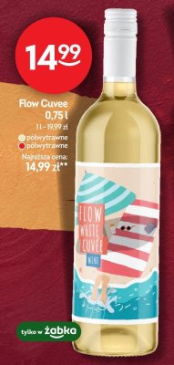 Wino Flow Cuvee 0,75l promocja w Żabka