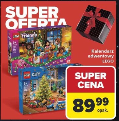 Kalendarz adwentowy LEGO promocja w Carrefour