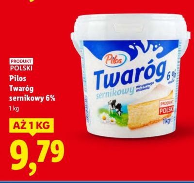 Twaróg sernikowy 6% promocja w Lidl