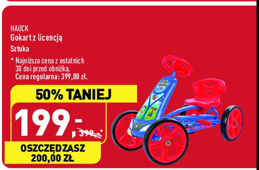 Gokart HAUCK promocja