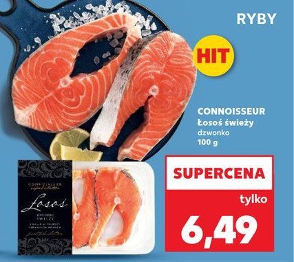 Łosoś świeży dzwonko Connoisseur promocja