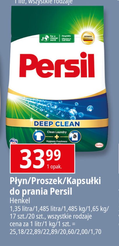 Żel do prania regular Persil expert promocja