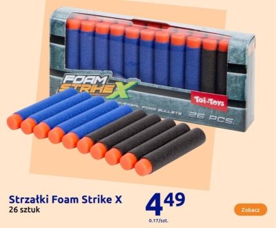 Strzałki Foam Strike X 26 sztuk promocja w Action