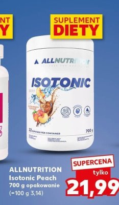Isotonic Peach promocja w Kaufland