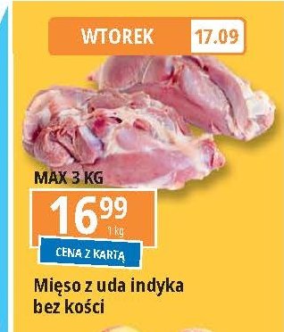 Mięso z indyka bez kości promocja