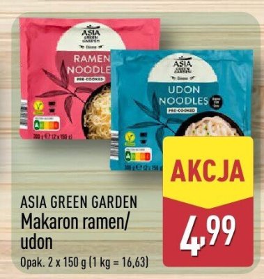 Makaron ramen ASIA GREEN GARDEN promocja w Aldi