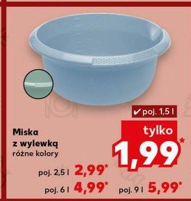 Miska z wylewką 9 l promocja